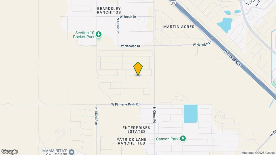 18021 Avenida del Sol W Map and Location Details