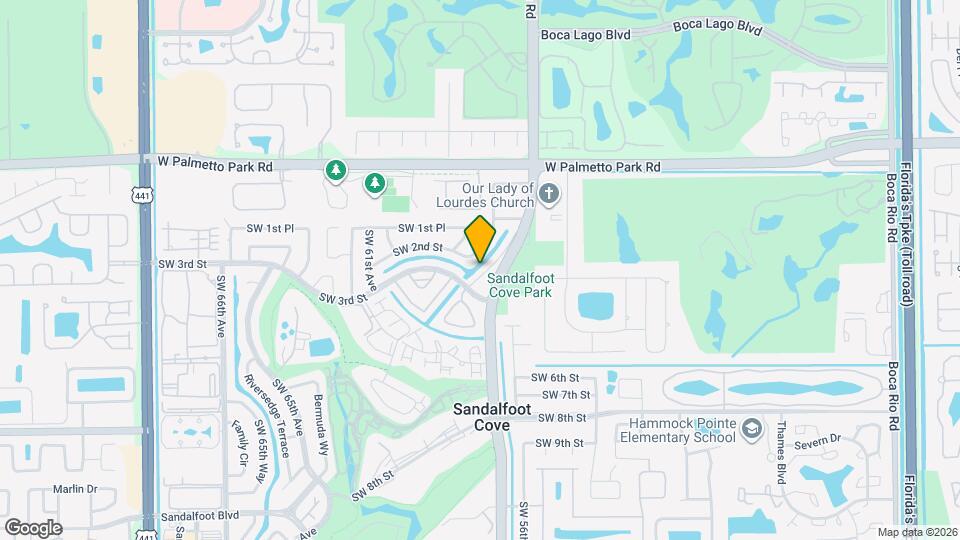 22267 SW 57th Ave Map and Location Details