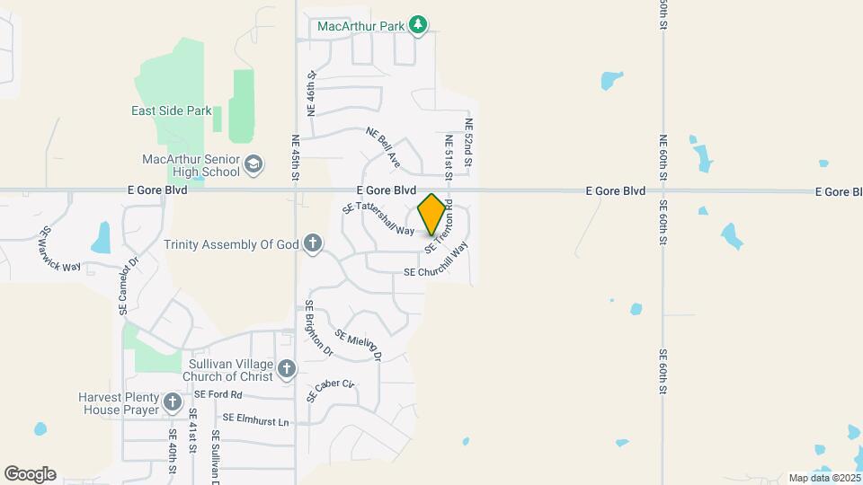 4835 SE Tattershall Way Map and Location Details