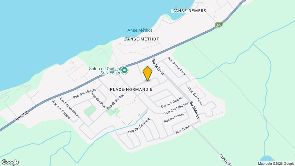 845 Du Rocher Rue Map and Location Details