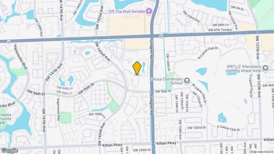 13850 SW 93rd Ln Map and Location Details