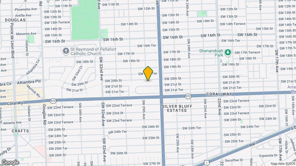 2831 SW 21st St Map and Location Details