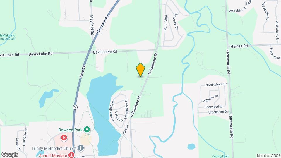 1589 N Saginaw St, Unit A Map and Location Details