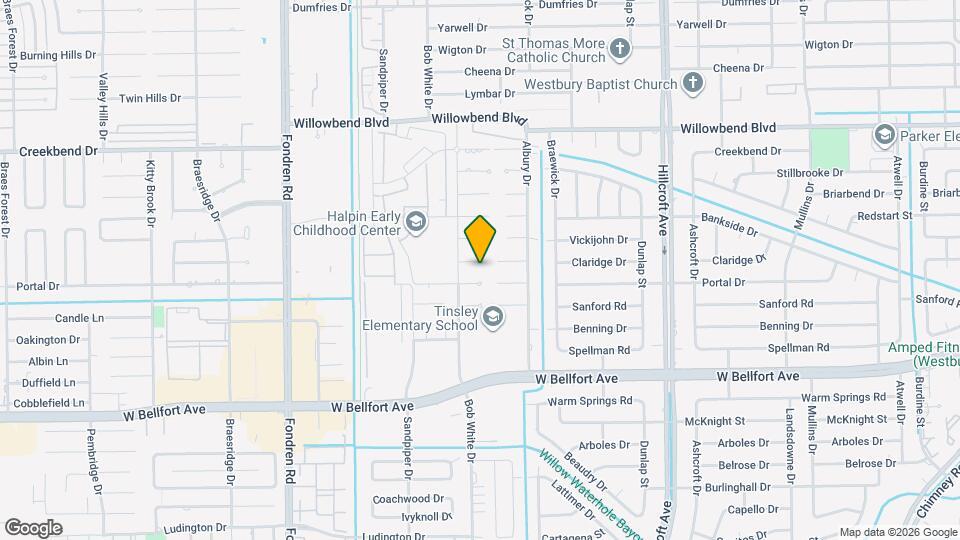 6207 Claridge Dr Map and Location Details