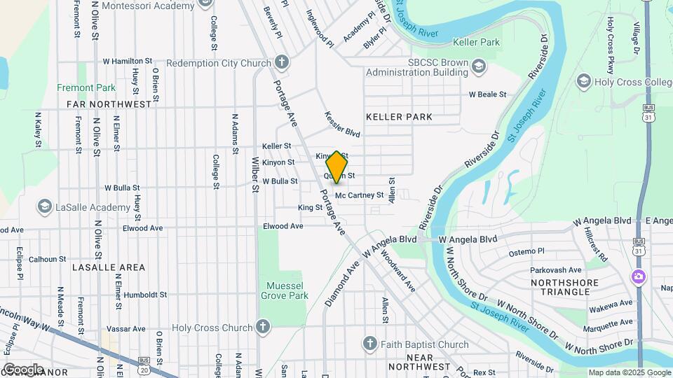 1241 Mc Cartney St Mapa y Detalles de la Ubicación