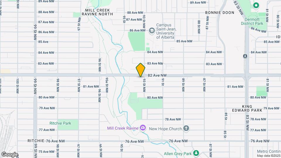 King Edward Park Supportive Housing Map and Location Details