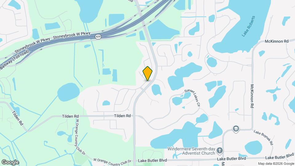 2205 Wintermere Pointe Dr Map and Location Details
