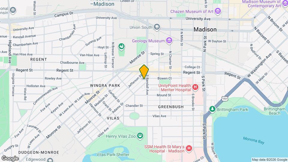 1508 Adams St Mapa y Detalles de la Ubicación