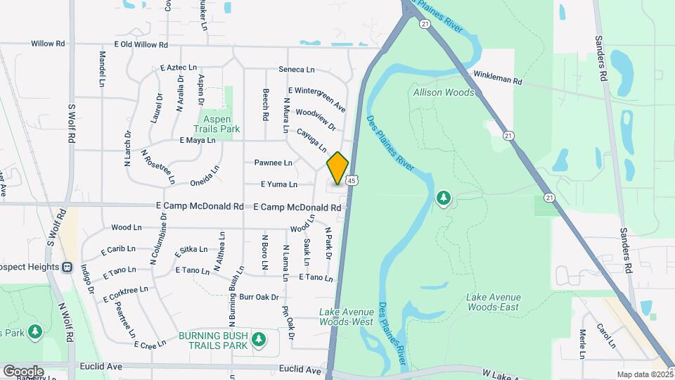 1516 N River W Ct Map and Location Details