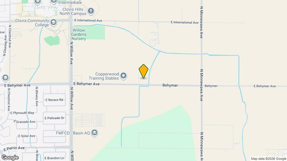 3536 E Behymer Ave Map and Location Details