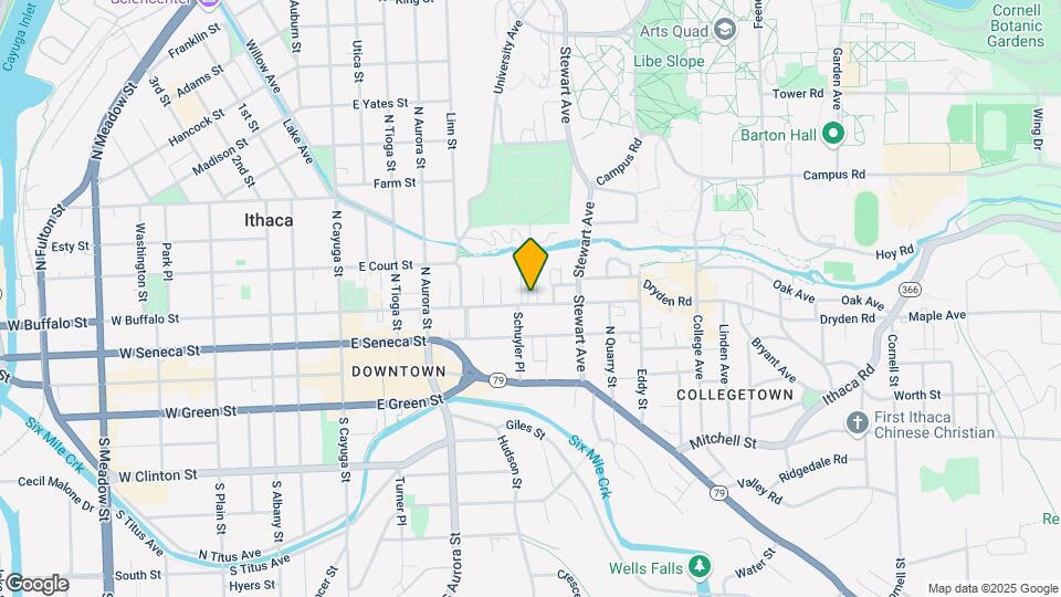 508 E Buffalo St Map and Location Details