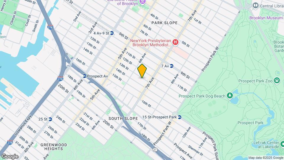 368 13th St Map and Location Details