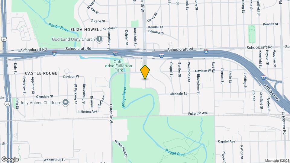 12881 Lahser Rd Map and Location Details