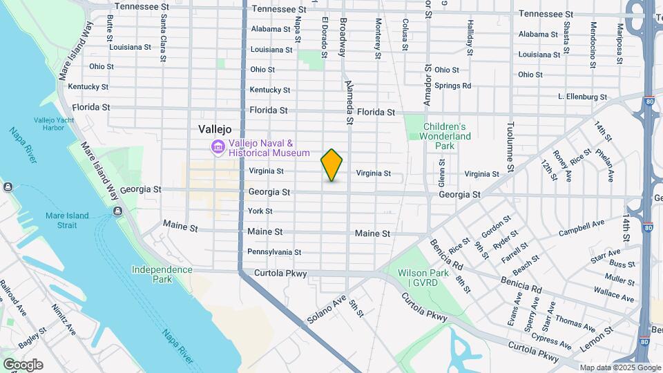 812 Georgia St Mapa y Detalles de la Ubicación