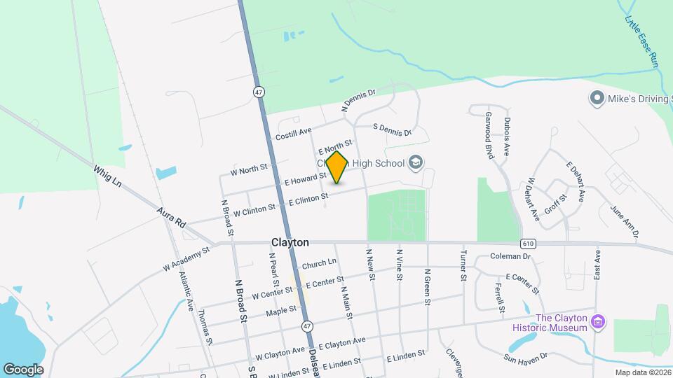 131 E Clinton St Map and Location Details