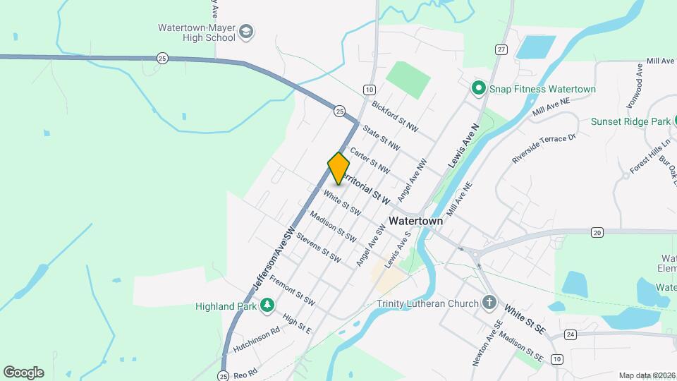 111 Franklin Ave SW Map and Location Details