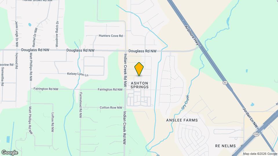 6425 Upchurch Dr Map and Location Details