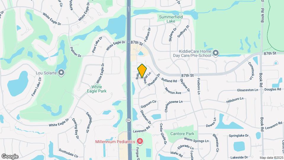 2855 Vernal Ln Map and Location Details