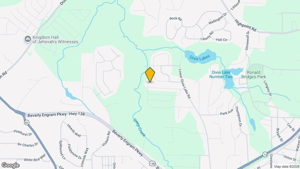 5458 Union Hill Ct Mapa y Detalles de la Ubicación