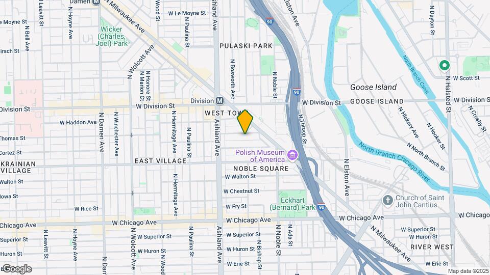1503 W Thomas St Map and Location Details
