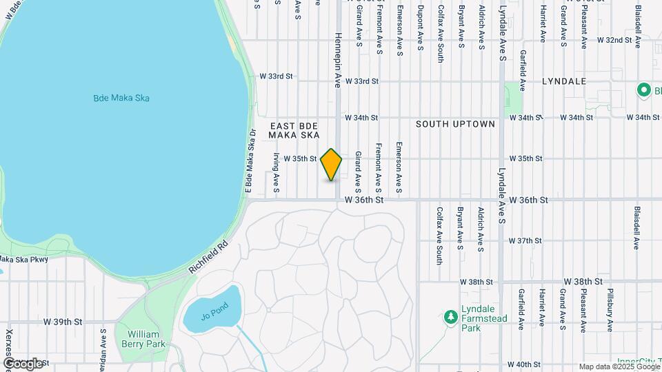 3540 Hennepin Ave, Unit 313 Map and Location Details