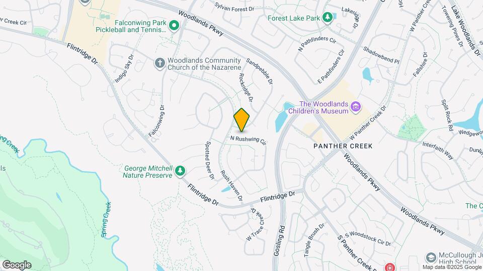 31 N Rushwing Cir Map and Location Details