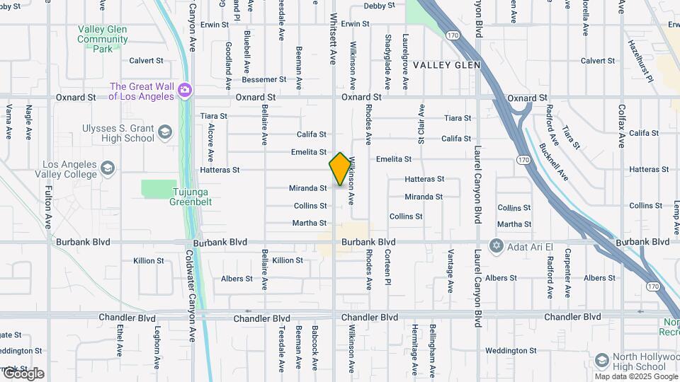 12450 Miranda St Mapa y Detalles de la Ubicación