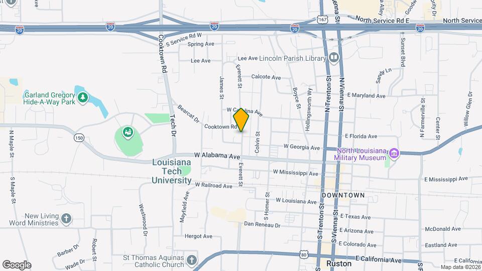 403 Everett St Map and Location Details