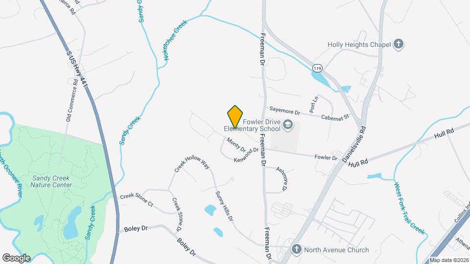 151 Loblolly Dr Map and Location Details