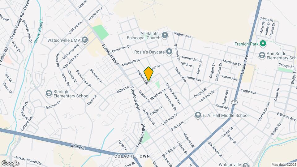 610 Madison St Map and Location Details