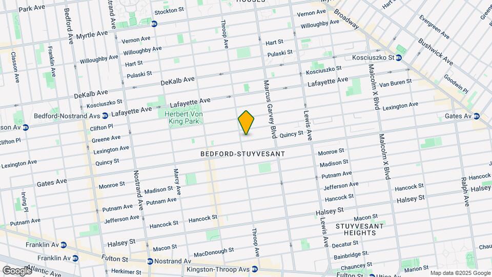 461 Quincy St Mapa y Detalles de la Ubicación