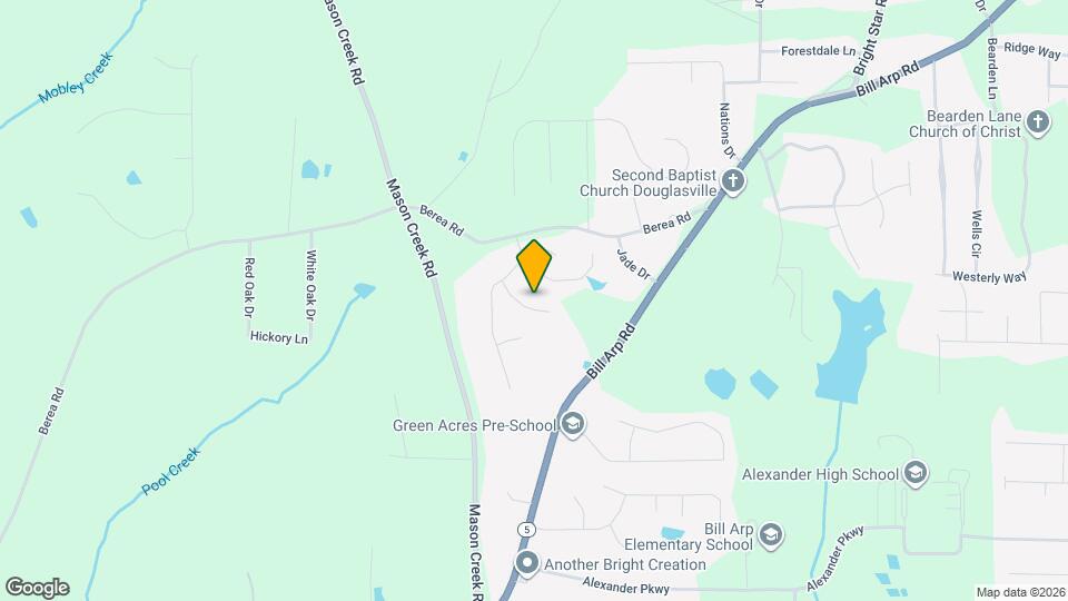 6926 Silver Grass Ct Map and Location Details