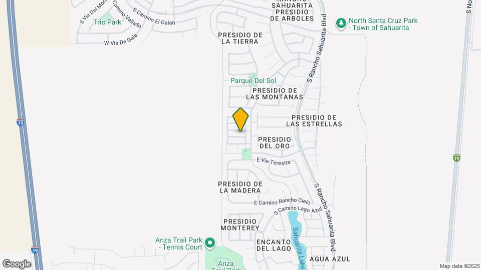 56 W Camino Rancho Vecino Map and Location Details