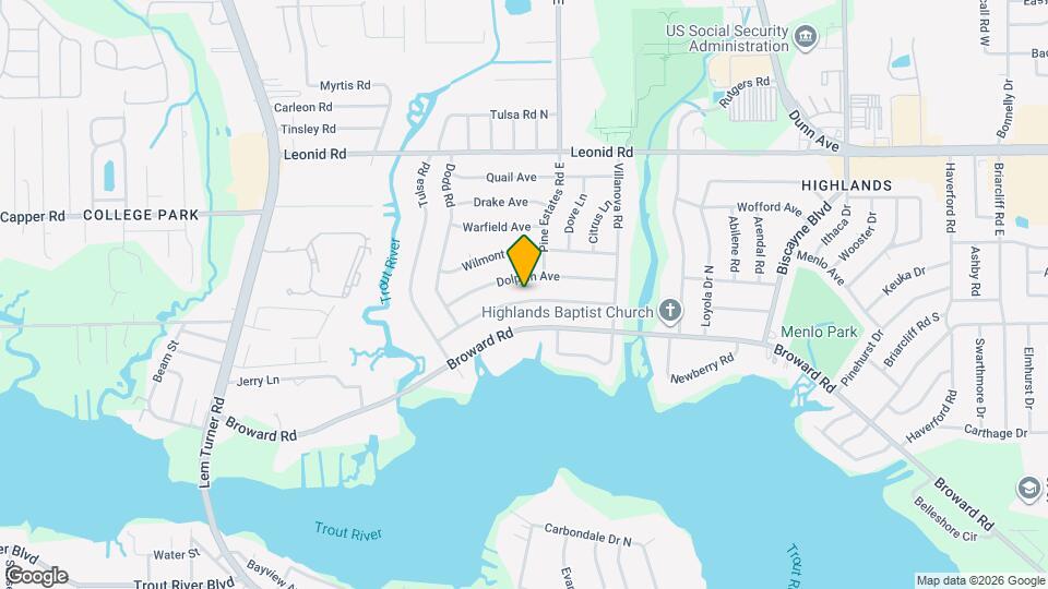 2423 Gayland Rd Mapa y Detalles de la Ubicación