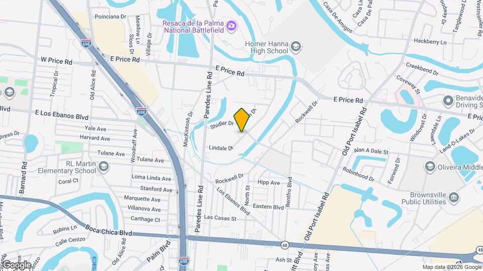 Lindale Village Apartments Map and Location Details