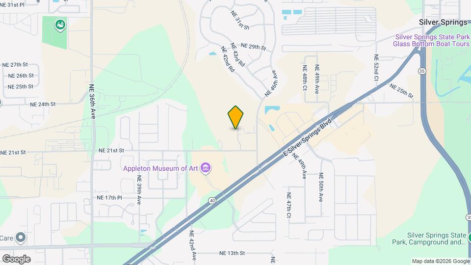 2152 NE 45th Ave Map and Location Details