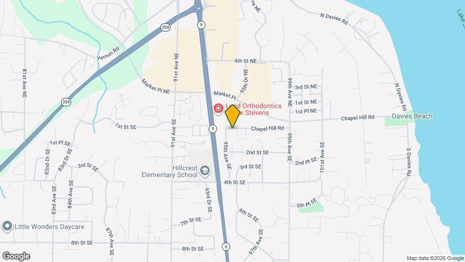9504 Chapel Hill Rd Map and Location Details