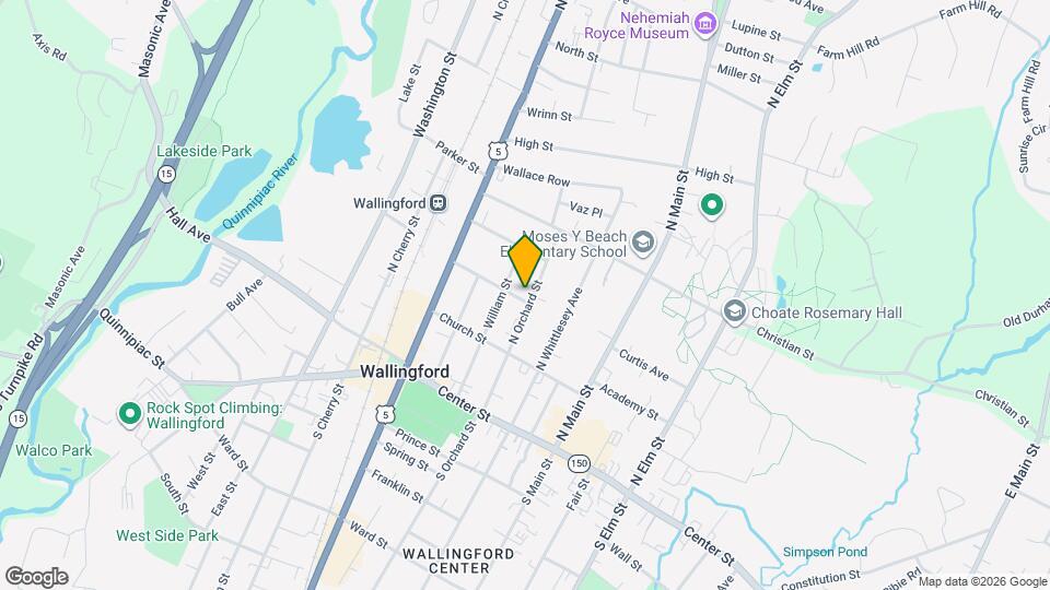 134 N Orchard St, Unit 1st.  flr Mapa y Detalles de la Ubicación