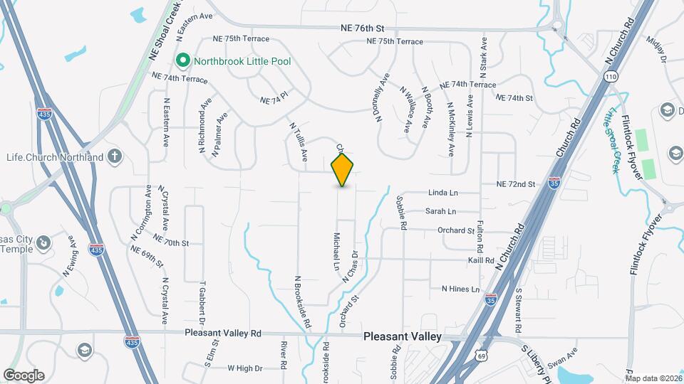 7113 Michael Ln Map and Location Details