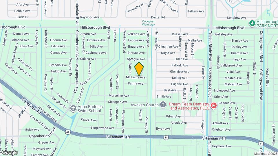 16475 Mc Laury Ave Map and Location Details