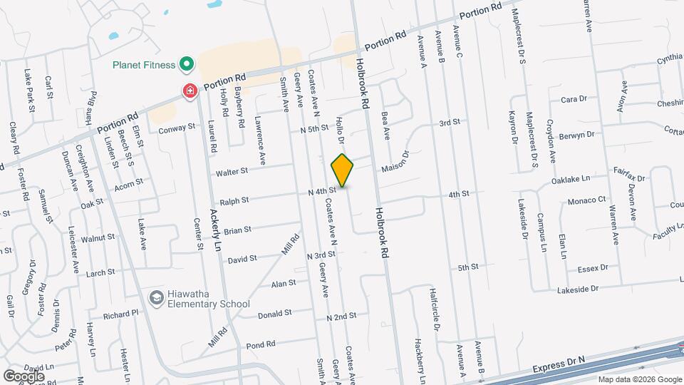 14 N 4th St Mapa y Detalles de la Ubicación