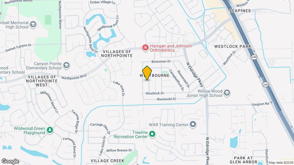 18131 Gravenhurst Ln Map and Location Details