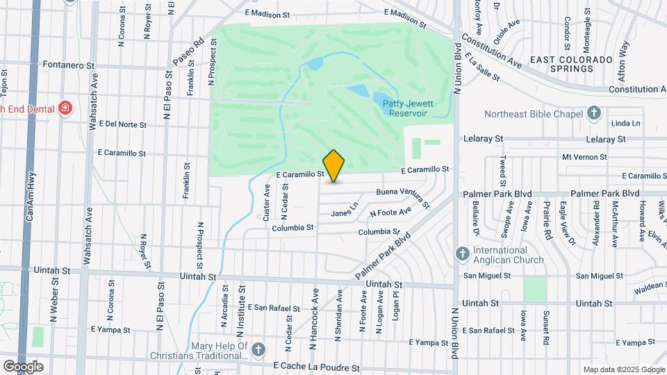 1210-1216 Buena Ventura St Map and Location Details