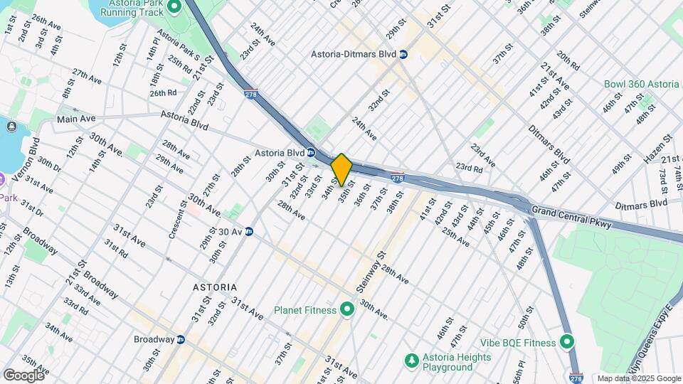 2538 35th St Map and Location Details