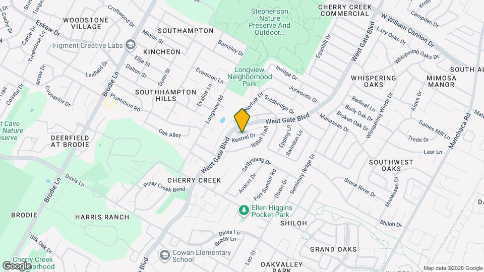 2906 Kestrel Dr Map and Location Details