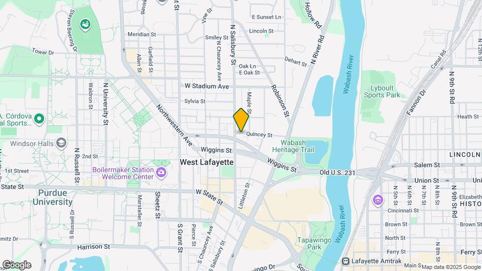 101 Quincey St Mapa y Detalles de la Ubicación