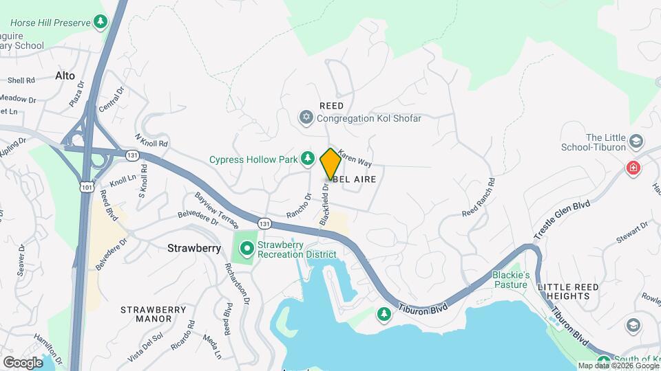 122 Blackfield Dr Map and Location Details