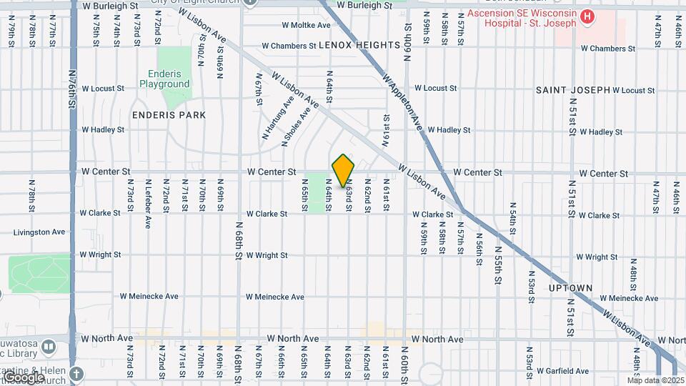 2643 N 63rd St Map and Location Details