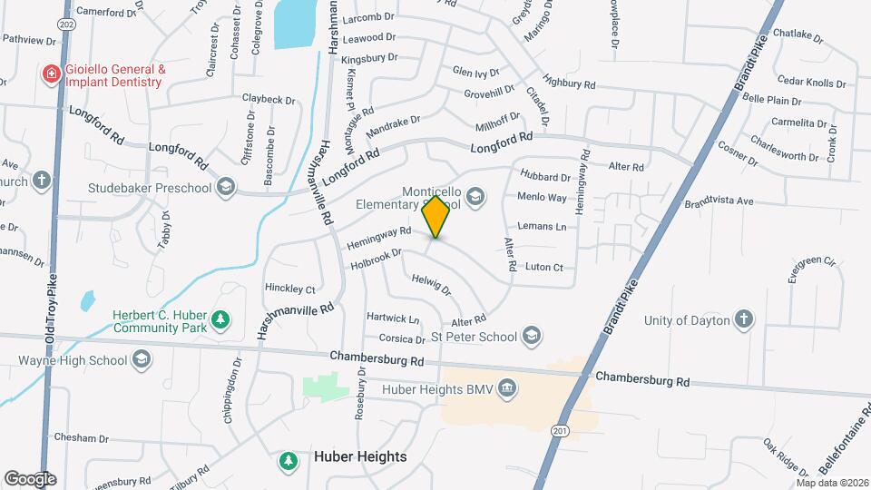 6200 Hemingway Rd Map and Location Details