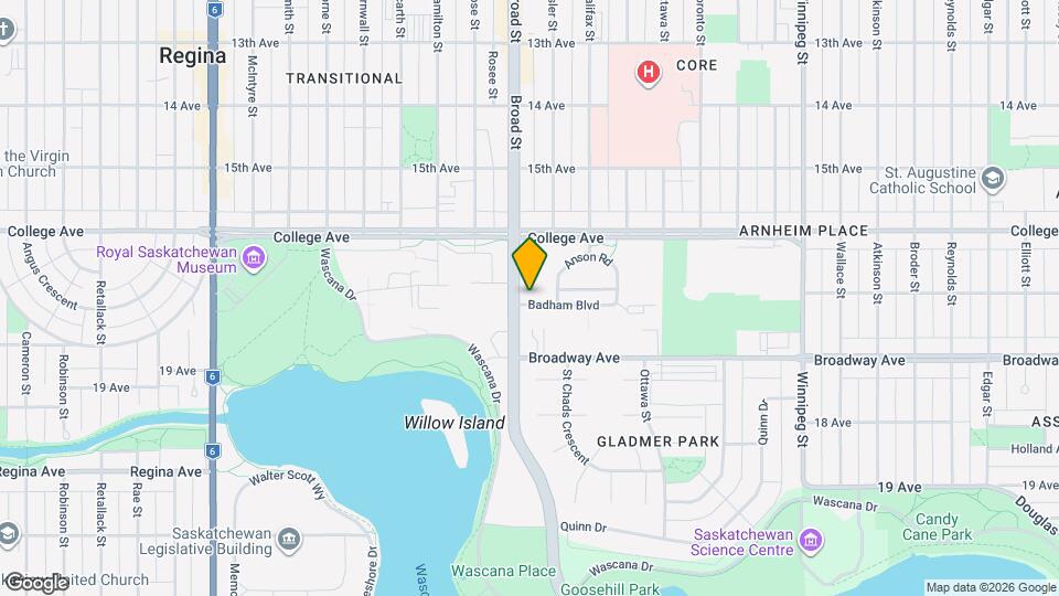 Canterbury Garden Map and Location Details